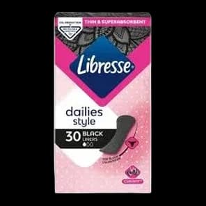 Dnevni ulosci Libresse normal 30 crni