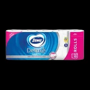 Toal.papir deluxe pure white 3sl Zewa8+2