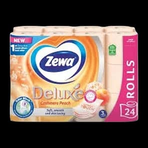 Toalet Papir Zewa Deluxe Peach 24/1 3sl Hygiene Products