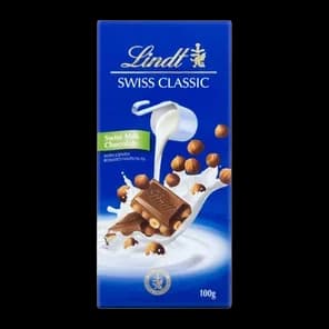 Čokolada Classic Hazelnut 100g Lind