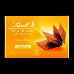 Pralina Swiss Thins Orange 125g Lindt