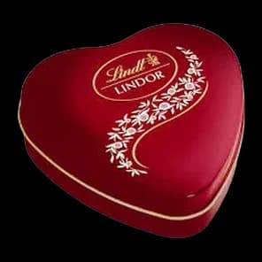 Bombonjera Srce 50g Lindor