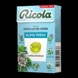 Bombone bez secera Ricola Alpin 40g