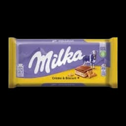 Cokolada cream&biscuit Milka 100g