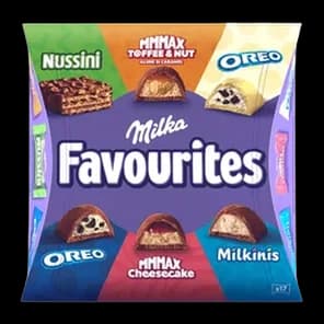 Bombonjera Milka Favourites 95g