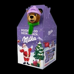 Milka Novogodisnji Poklon Set Puzzle 124g