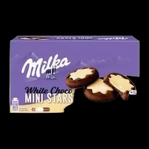Milka Choco Mini Stars White 150gr Kraft