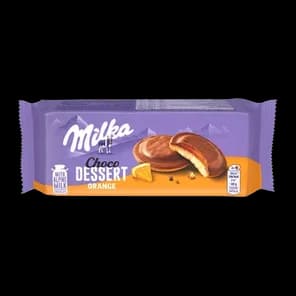 Biskvit Milka choco dessert narandza147g
