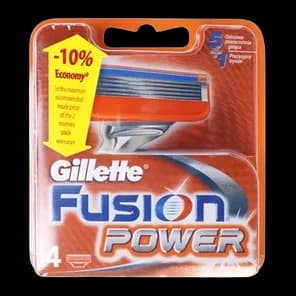 Patrone zileta Fusion Gillette 4crt