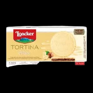 Vafl Tortina bela Loacker 126g
