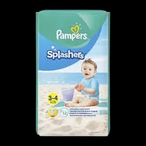 Pel.za kup.Pampers Splashers 3-4 12kom