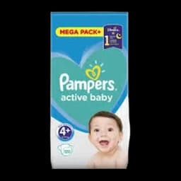 Pelene Pampers 4+ MB (120)