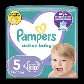 Pelene Pampers 5 MB (110)