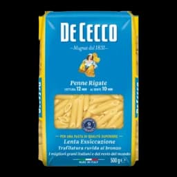 Pasta Penne Rigate 500gr De Cecco