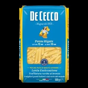 Pasta Penne Rigate 500gr De Cecco