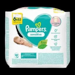 Vlazne maramice Sensitive 6x52k Pampers