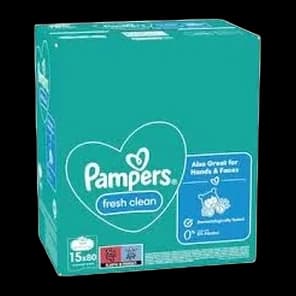 Vlazne maramice Pampers Fresh 15x80 kom