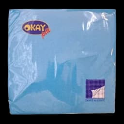 Salvete Tirkiz Plava 38x38cm 2sl 40 Komada Okay