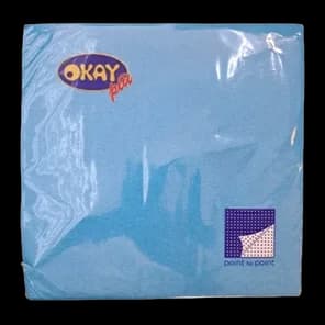 Salvete Tirkiz Plava 38x38cm 2sl 40 Komada Okay
