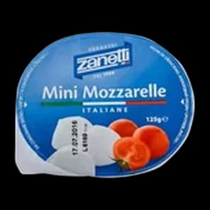 Mozzarela mini 42 % m.m. 125 g