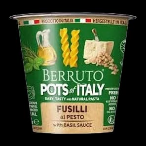 Pasta Cup Fusi Al Pesto 70g Berruto