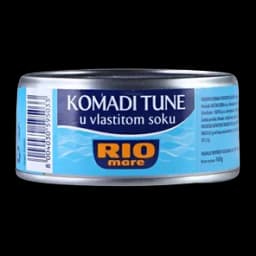 Tuna komadi/sopstveni sok Rio Mare 160g