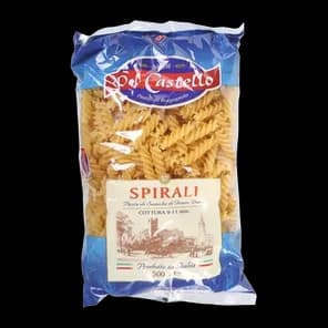 Testenina Spirali Del Castello 500g