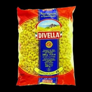 Testenina Chifferini Lisci 500gr Divella