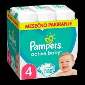 Pelene ML MSB S4 Pampers (180)