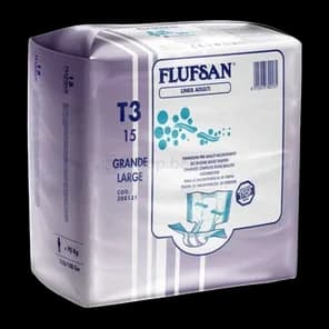Pelene Za Odrasle Flufsan Extra Large Soft Super Noćne 70kg-120kg 15 Kom Europrosan