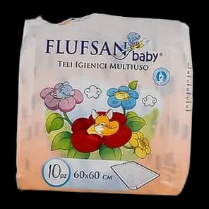 Baby Nepremočivi Podmetači Flufsan 60x60 10kom Europrosan