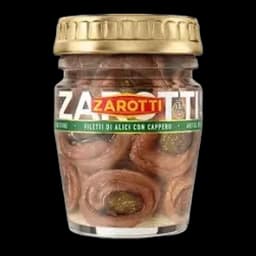 Inćuni Fileti Sa Kaprom U Suncokretovom Ulju 60gr Zarotti