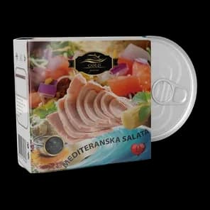 Tunjevina U Mediteranskoj Salati 220g Mareblu