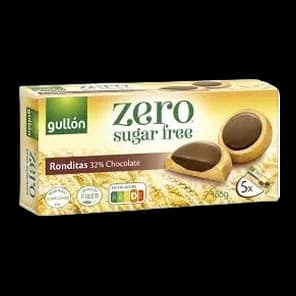 Keks Ronditas bez secera Gullon 186g