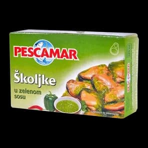 Skoljke Pescamar U Zelenom Sosu 110g