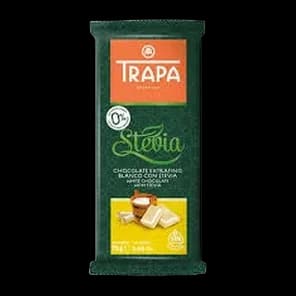 Čokolada Bela Stevia 75gr Trapa