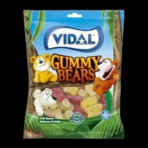 Bombone gumene medvedici Vidal 100g