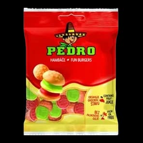 Bombone Gumene Pedro Burger Fini 80g