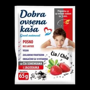 Kaša Dobra Ovsena Jagoda Čia 65g