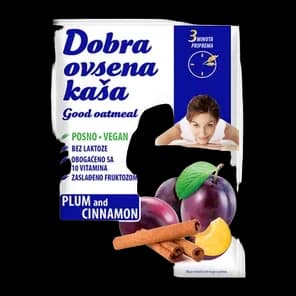 Kaša Dobra Ovs Reg Šljiva&cimet 60g