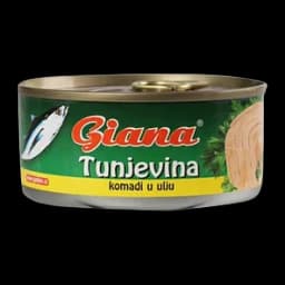Tuna Komadici 170g Giana