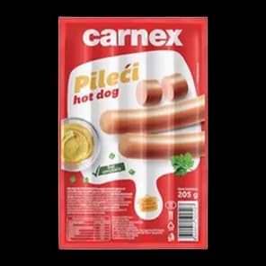 Pileci hot dog Carnex 205g