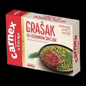 Grasak Sa Fasiranom Sniclom Carnex 400g - Carnex