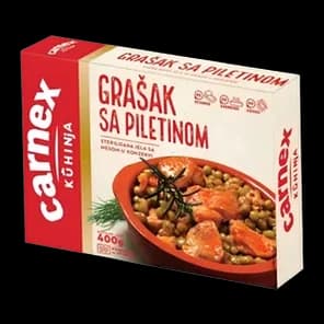 Grašak Sa Piletinom 400g Carnex