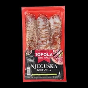 Njeguska kobasica slajs IM Topola 80g