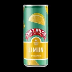 Voda Gazirana Limun 0.33l Can Knjaz Milos