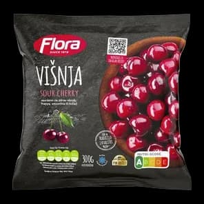Smrznuta visnja Flora 300g