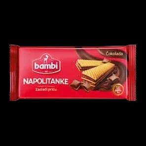 Bambi Napolitanke Cokolada 185g