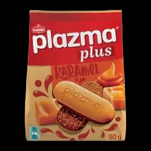Keks Plazma plus sa karamelom 90g