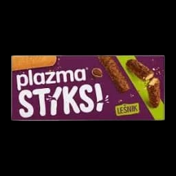 Keks Preliven Mlecnom Cokoladom Lesnik Plazma Stiksi 125g Bambi